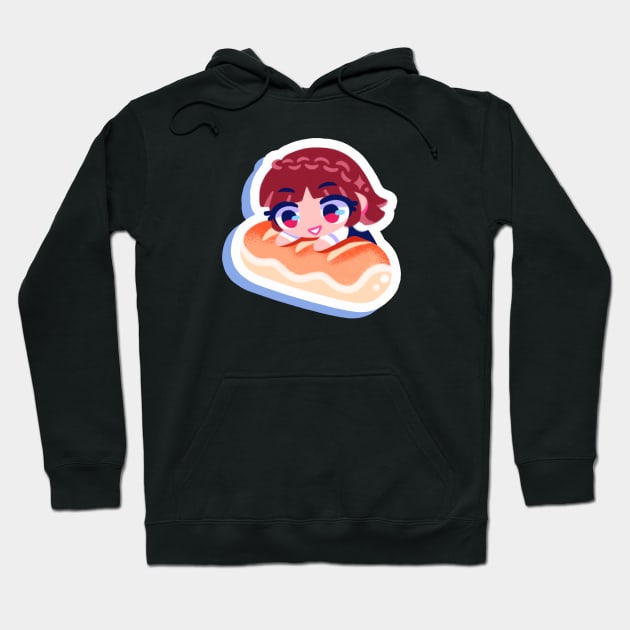 Makoto Niijima bread Hoodie by OkiComa